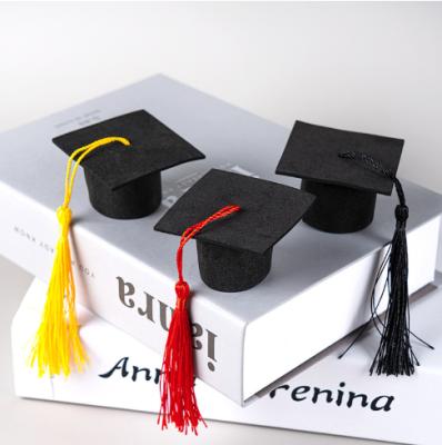 China Party Decoration Mini Bachelor Hat Graduation Hat Graduation Cap Pet Doctoral Decoration for Graduation Party Decoration for sale