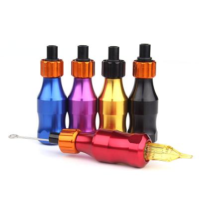 China Kissure 25mm Permanent Adjustable Tattoo Grip Cartridge Tattoo Grips For Cartridges Needle Use for sale