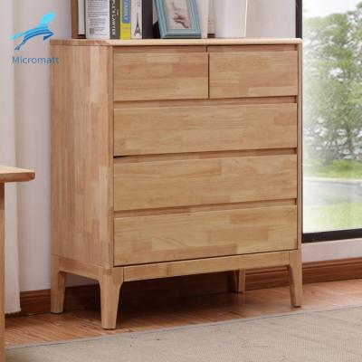 China Hot sale solid wood modern solid wood bedroom furniture solid wood storage cabinet in low price for sale