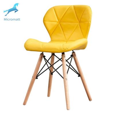 China Wholesale Customizable Leather Chair Janpan Leather Chair Multi Color Single Leather Dining Chair for sale