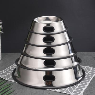 China Non-automatic hot selling stainless steel sublimation pet bowl fasion designer feeding pet bowls & conductors for sale