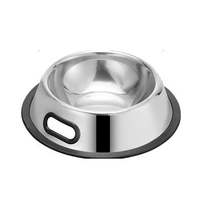 China Dog Food Bowls Stainless Steel Dog Bowl Viable Good Quality And Hot Selling Small Pet Bowls Feeder For Dog for sale