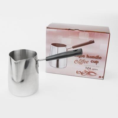 China High Quality Brand New Viable Stainless Steel Metal Espresso Latte Milk Jug for sale