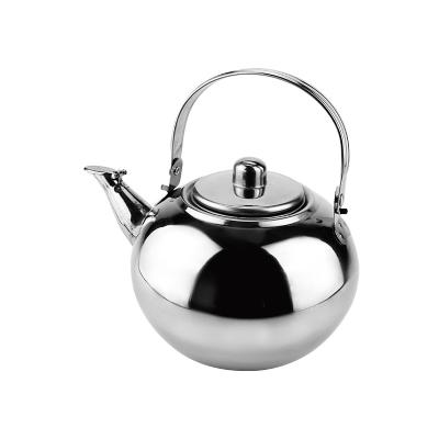 China Factory viable sales directly double wall with handle covers stainless strainer teapot for sale