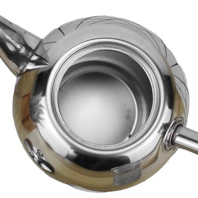 China Viable Factory Wholesale Gold Stainless Steel Tea Infuser Kitchen Teapot Removable Kettle for sale