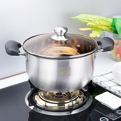 China High Quality Viable Cookware Pots and Pans Kitchen Camping Cookware Sets Cooking Pot Soup and Stock Pots for sale