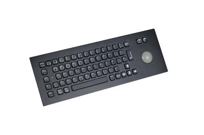 China Teclado industrial Titanium negro compacto del metal con 69 llaves en venta