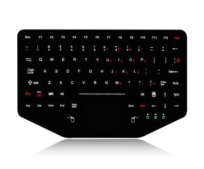 China Teclado hecho excursionismo iluminado rugoso del EMC a prueba de vandalismo e impermeable en venta