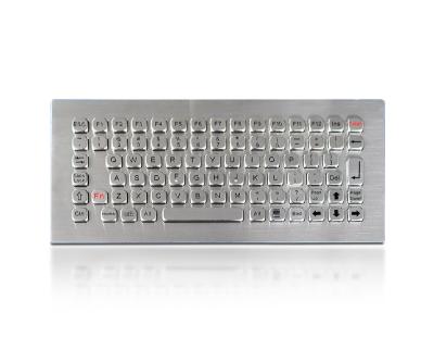 China Teclado de montaje en panel impermeable IP65 Teclado resistente industrial de metal en venta