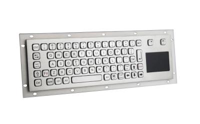 China IP65 Dynamic Water Proof Touchpad Keyboard Stainless Steel Industrial Keyboard for sale