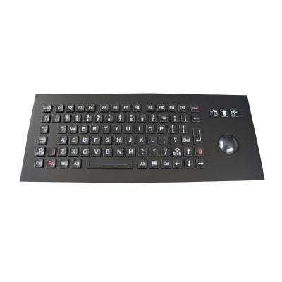 China Rollkugel SUS304 PS2 USB Marine Metal Keyboard With Backlit zu verkaufen