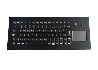 China Teclado negro industrial dinámico ESD IK08 del metal con el panel táctil en venta