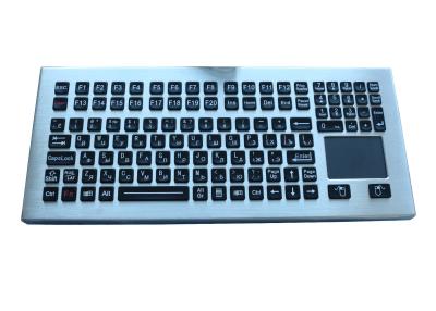 China Panel táctil integrado Marine Keyboard Vandal Proof With industrial de 116 llaves en venta