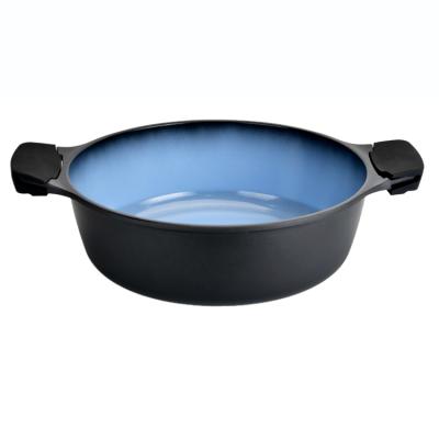 China Sustainable Custom Aluminum Cookware Sets Insulated Food Serving Pan Casserole for sale