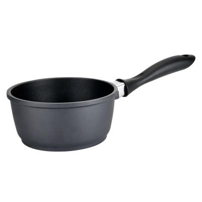 China Factory Non Stick Sauce Pan With Handle Small Milk Pot Non Stick Viable Pots for sale