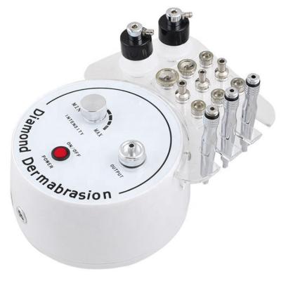 China Exfoliators 3 in 1 Crystal Diamond Dermabrasion Microdermabrasion Vacuum Hydro Micro Sprayer Beauty Facial Machine for sale