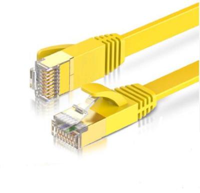 China PVC+pure copper network cable manufacturers rj45 UTP cat5 cat6 cat7 cat8 flat lan cable for sale