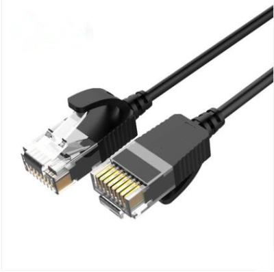 China Flat PVC+Pure Copper Cat 6 Ethernet Cable Internet Network LAN Patch Cords, Solid High Speed ​​Computer Cat6 Wire For Router, Modem for sale