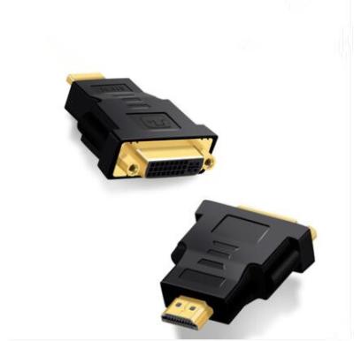 China Multimedia Factory Price HDMI Male To Female Converter Adapter DVI24+5 Port Bidirectional 1080p HD Cable for sale