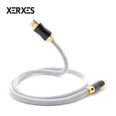 China Multimedia XERXES High Quality 4K HDMI Cable NYLON 1080P Supplier For Home Theater for sale