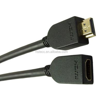 China High Speed ​​Multimedia 3m HDMI 3D TV Extension Lead Male To Female Cable for sale