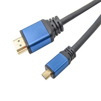 China Multimedia Micro HDMI To HDMI Cable 4K 60Hz Ethernet Audio Return Compatible For Sony A6000 Camera for sale