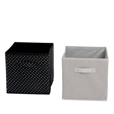 China Viable Manufacturers Wholesale Toy Storage Box Desktop Closet Cloth Clothes Storage Basket for sale