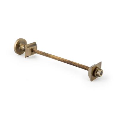 China HOPERADS Traditional Clamping Antique Brass Wall Stays For Cast Iron Radiator for sale