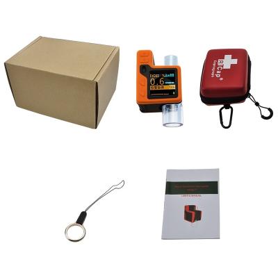 China Adult CE Approved Portable Real Time ETCO2 Sensor Capnograph Carbon Dioxide Detector EtCO2 RICap Rapid Response for sale