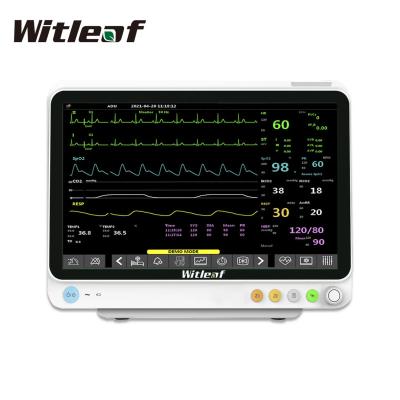 China Health Care Medical Manufacturer Supply Multiparameter Patient ICU Portable Patient Monitor 5 Parameters for sale