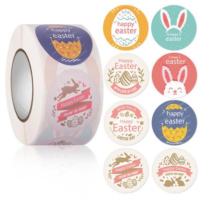 China Color Print Sticker Sale At A Low Price Decorative Labels With Seals Self Adhesive Easter Egg Stickers for sale