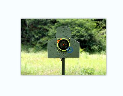 China Portable Children's Target Shooting Game Paper Stickers Reactive Spray Target Stickers for sale