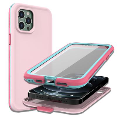 China Unique Oxterlai quality drop proof reliable transparent tpu acrylic hybrid cell phone case for iPhone12Pro clear case for sale