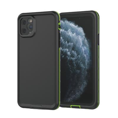 China Unique Oxterlai For iPhone11Pro High Quality Color Box Mobile Phone Covers Cell Phone Waterproof Case IP68 Plastic Universal Material for sale