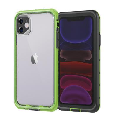 China Unique Oxterlai For iPhone11 Waterproof 360 Full Body Protection Case With Built-in Dustproof Screen Protector Bottom Water Cover for sale