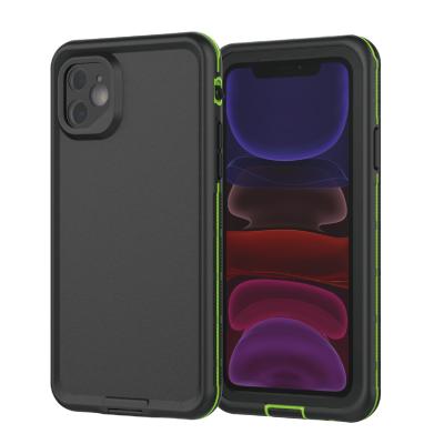 China Unique Oxterlai For iPhone11 Color Box High Quality Mobile Phone Covers Universal Plastic Material IP68 Cell Phone Waterproof Case for sale