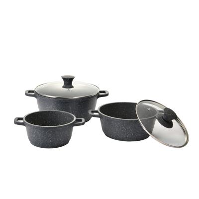 China China Factory Directly Dishwasher Safe Multifunction Nonstick Sustainable Cookware Soup Pan With Two Ears for sale