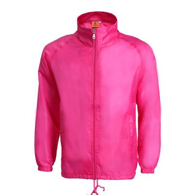 China Quick Dry Polyester Hot Sale Anorak Jacket Warm Hoodie Jacket Coat With Zipper Waterproof Anorak for sale