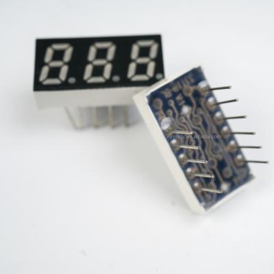 China Appliance No. 188 0.5 Inch Digit 7 Segment 3 Led Display for sale