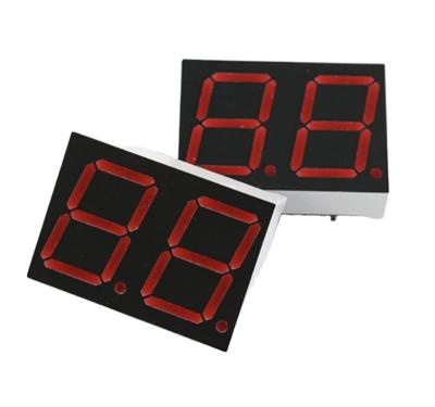 China Indoor 0.32 Inch Digit 7 Red White 2 Segment Led Display Supplier for sale