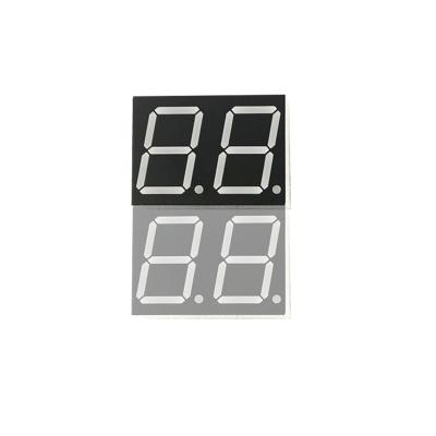 China 0.4 Inch 2 Digit 7 Segment White Emitting Appliances Color Led Display for sale