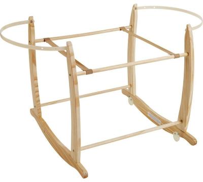 China Modern Folding Moses Basket Stand in Pine Wood for sale