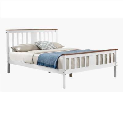 China Modern Modern Style Platform Bed Solid Wood Frames for sale