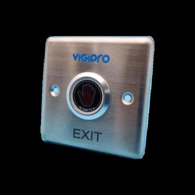 China Support 13.56MHz Vigipro Door Release Button switch 12v Stainless Steel Flushed mounted Contactless Door Release Button AC110V, 1A for sale