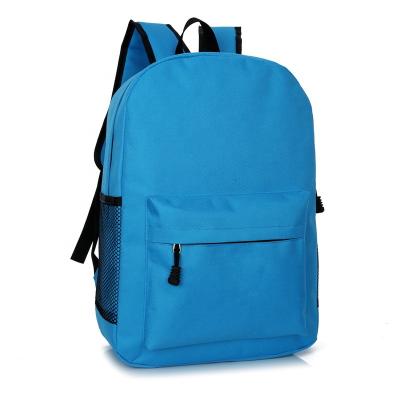 China Simple Cheap Promotion Gifts Double Shoulder Straps School Backpack School Bag For Promotion for sale