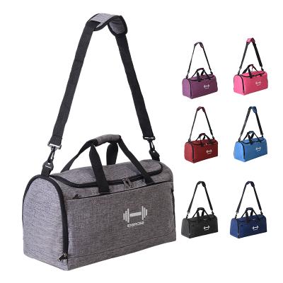 China Storage Fitness Bag Large Capacity Travel Dual Function Bag Waterproof Oxford Cloth Custom Travel Bag for sale