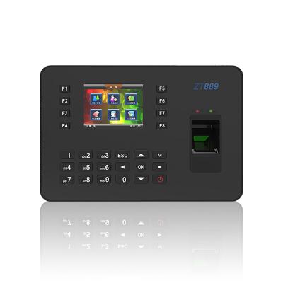 China ZT889TU fingerprint attendance machine clock in function key fingerprint clock in machine interface design in multiple languages ZT889TU for sale