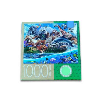 China Cartoon Toy Made in China Custom Kids Cartoon 500 1000 Piece Puzzle Puzzle for sale