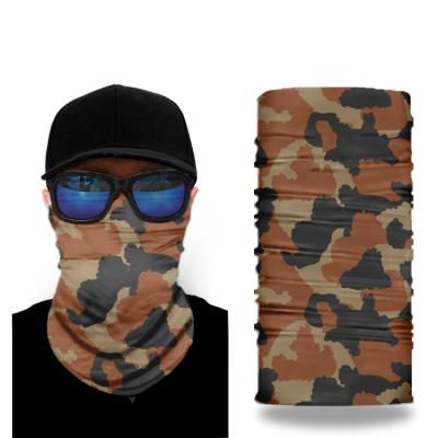 China Soft Custom Multifunctional Seamless Bandana Sport Biker Cooling Neck Ghost Logo Tube Scarf Magic Tube Scarf Polyester for sale