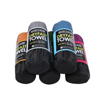 China Wholesale Breathable Travel Towel Microfiber Suede Camping Outdoor Towel QUICK DRY for sale